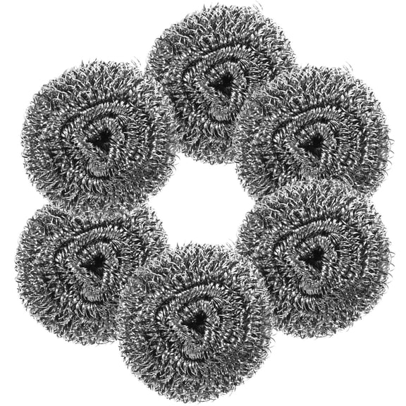 RENACLIPY 6-Pack Heavy Duty Scrubbing Pads for Stainless Steel, Kitchen Dishes, Pots, Pans, and Tough Cleaning Tasks
