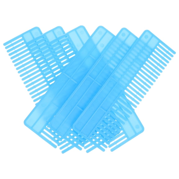 RENACLIPY 6-Pack Lightweight Plastic Partition Holders for Moving, Transport, and