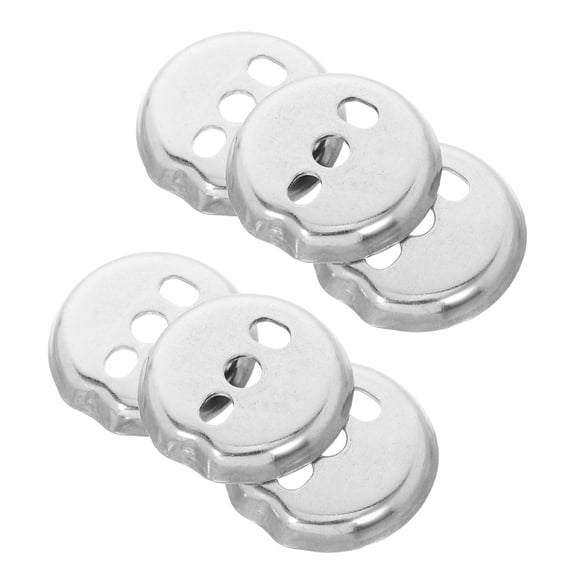 RENACLIPY Durable Stainless Steel Towel Bar Brackets, Plated Silver, Universal Fit for Home