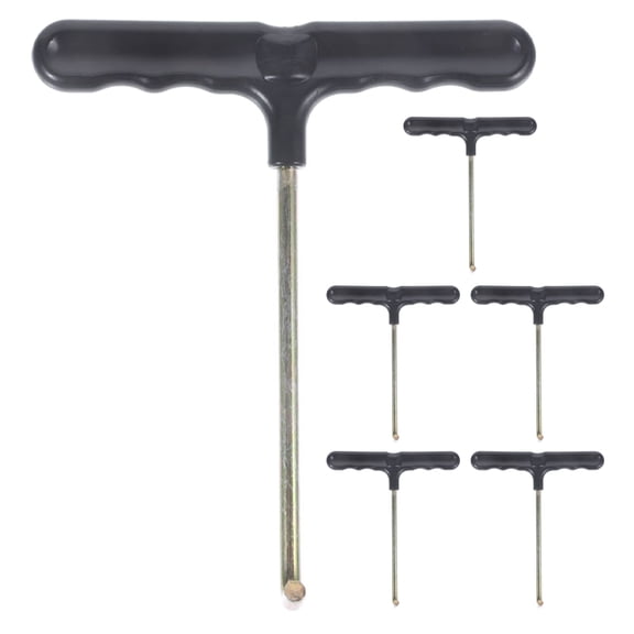 RENACLIPY 6-Piece Professional Trampoline Installation Tool Set with Ergonomic Handle for Easy and Quick Setup