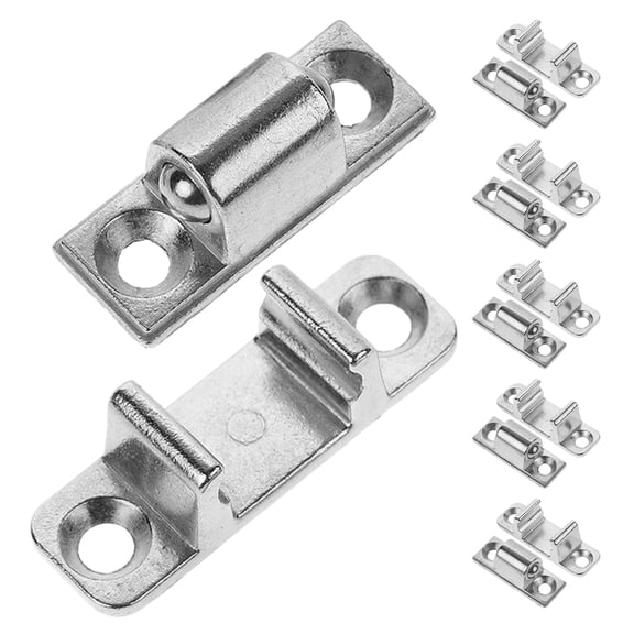 RENACLIPY 6Pcs Stainless Steel Range Hood Glass Panel Fasteners Metal Mounting Clips for Home Kitchen Installation