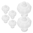 thumbnail image 1 of RENACLIPY 6Pcs Round Curtain Pole End Caps For Home Decor Using Plastic Material In Office, 1 of 8
