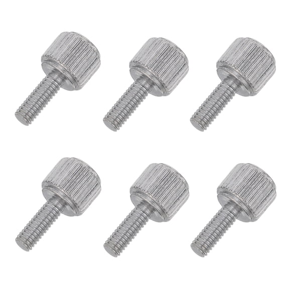 RENACLIPY 6Pcs Workshop Caliper Repair Screws Knurled Threaded Thumb Screws for Measuring Calipers