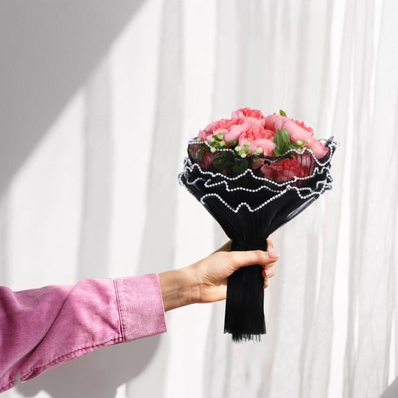 RENACLIPY Multi Yarn Flower Wrapping Liner 6 Pieces - Versatile Floral for Crafts and Bouquets