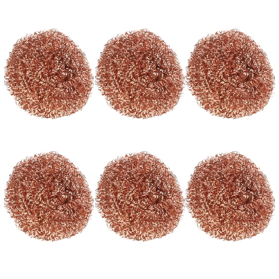 RENACLIPY 6-Pack Rose Copper Wire Cleaner for Versatile Tip Maintenance and Precision Cleaning