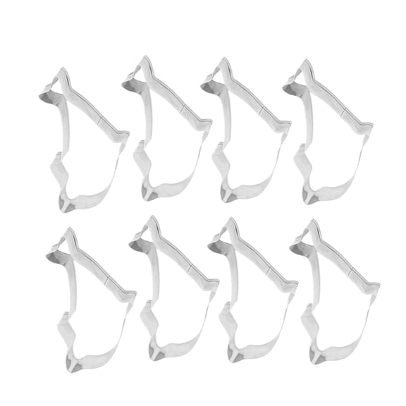 RENACLIPY 8-Piece Dolphin Cookie Cutter Set for Baking, , Kitchen Tool for Kids and Adults