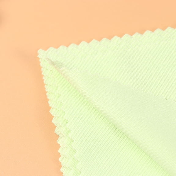 RENACLIPY 80Pcs Green Microfiber Eyeglasses Cloth for Smudge Fingerprint Cleaning Without
