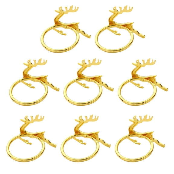 RENACLIPY Stylish Metal Deer Napkin Holder for Elegant Formal and Casual Dining Table Decoration