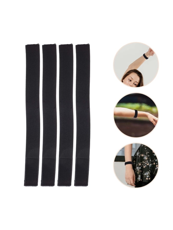 Black Elastic Boot Straps Adjustable Tightness for Outdoor Activities