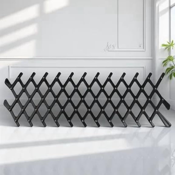 RENACLIPY Pet Travel Fence Pet Window Vent Black Metal Window Protection 1Pack