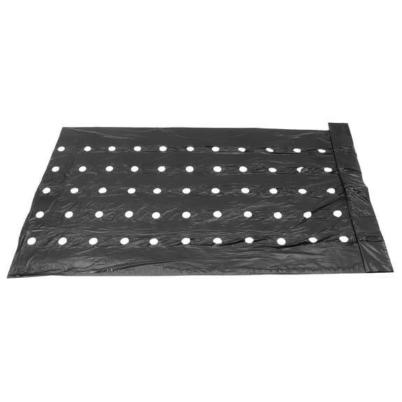 RENACLIPY Pe Mulching Film Insulation Perforated Film Black 1Pack