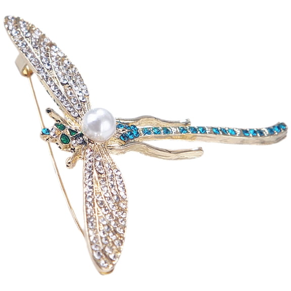 RENACLIPY Multi-Color Dragonfly Brooch Pin for Clothes, Hats, Shawls, Lapel Decoration, Fashion Jewelry Accessory