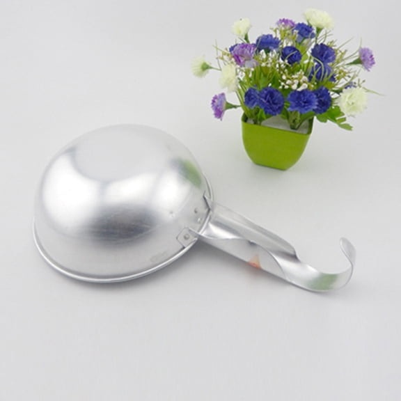 RENACLIPY Aluminum Water Ladle with Handle for Kitchen and Home Cleaning, 1-Piece Dipper Scoop
