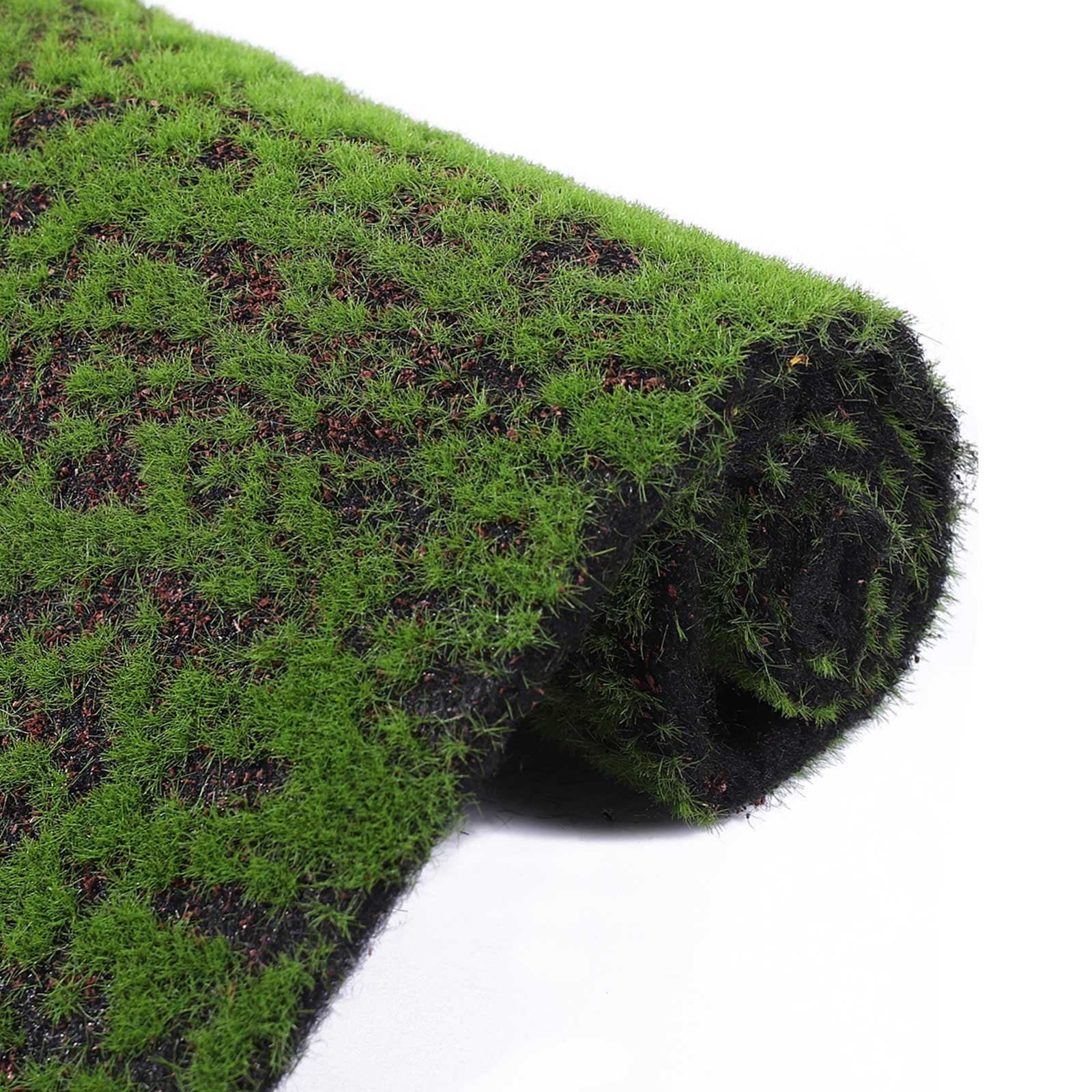 RENACLIPY Soft Artificial Turf Green Moss Mat, Faux Grass Rug for Home, Patio, Garden Decoration and Landscaping