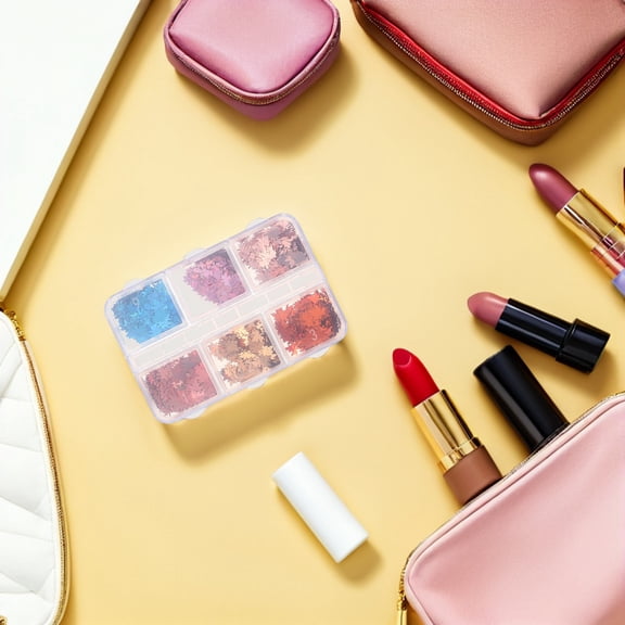 RENACLIPY Autumn Nail Sequins Maple Leaves Assorted Colors Easy DIY Plastic Decor