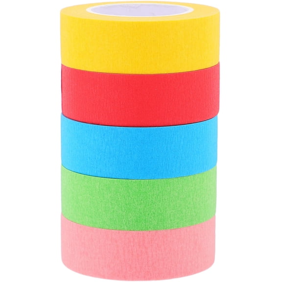 RENACLIPY Assorted Color Masking Tape for Crafts, Home, Office, Labeling, Scrapbooking, and Decorative Art Projects