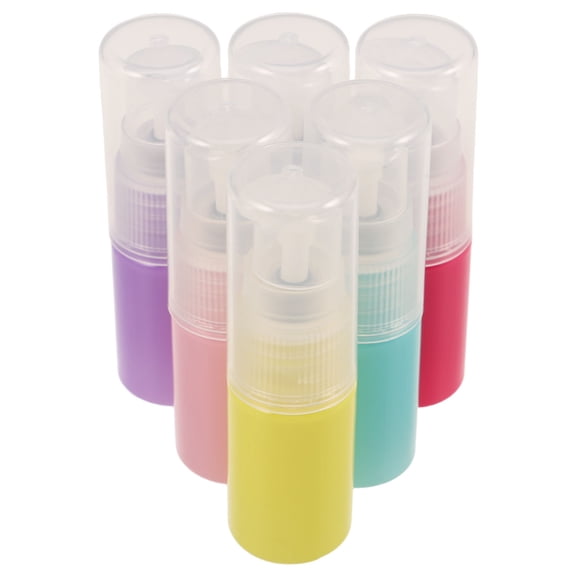 RENACLIPY 6-Pack Refillable Travel Bottles with Leakproof Pump for Lotion, Shampoo, Conditioner, and Shower Gel