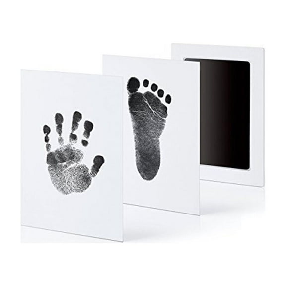 RENACLIPY Wooden Handprint and Footprint Frame Set, Ink Capture Kit for and , Multi 1 Pack