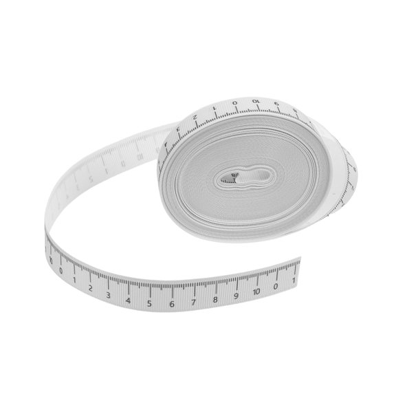 RENACLIPY Back to School Ivory Grosgrain Ruler Ribbon Teacher Theme for Crafting and Wrapping