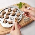 thumbnail image 1 of RENACLIPY Stainless Steel Escargot Baking Dish Set for Outdoor Picnics and Gatherings, Cookware Tray, 1 of 8