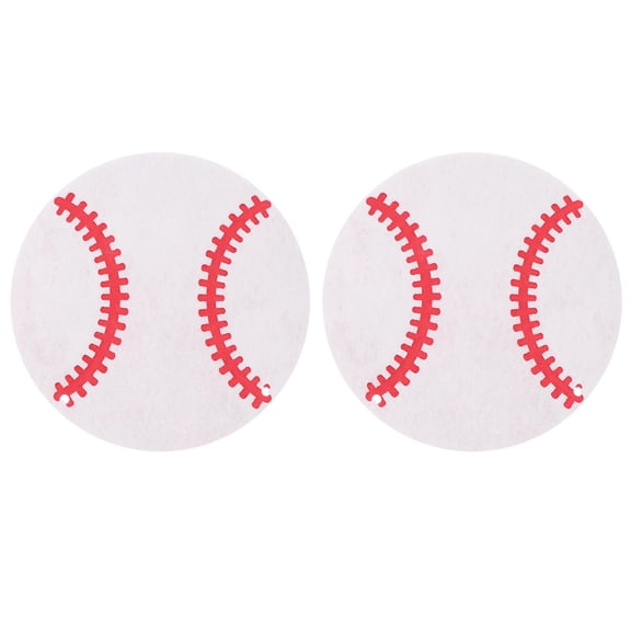RENACLIPY Baseball Decorative Banners Baseball Birthday Sign Felt Hanging Banner for Baseball Party 1 Set