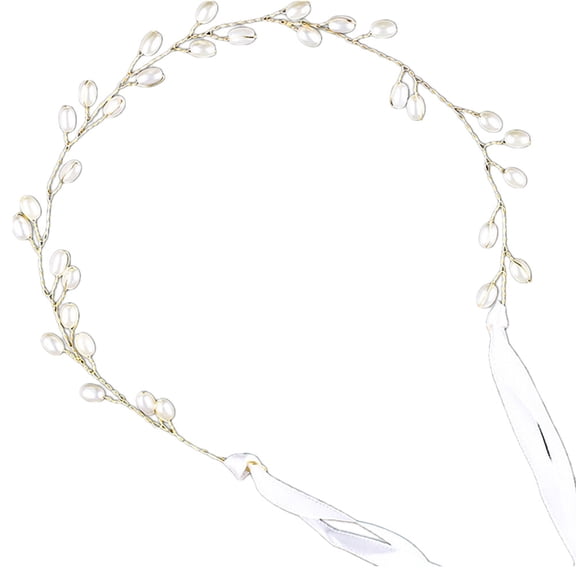 RENACLIPY Beauty Headband Copper Wire Golden Versatile Wear Hair Accessory for Women 1Pack