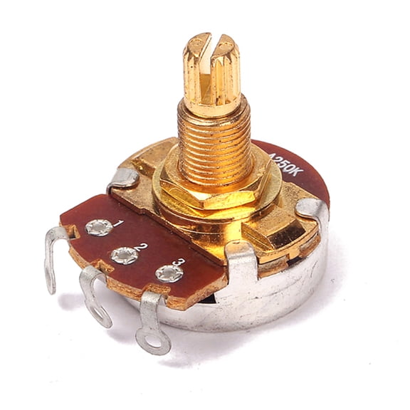 RENACLIPY Bell Volume Tone Control Chrome Plastic Tone Control Replacing and Upgrading Tone Controls 1Pack