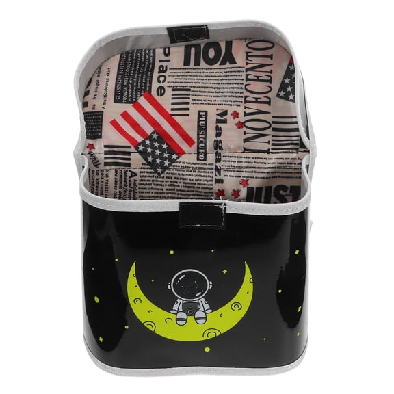 RENACLIPY Electric Bike Bag Black Front Pocket Storage Pannier for E-Bike Accessories