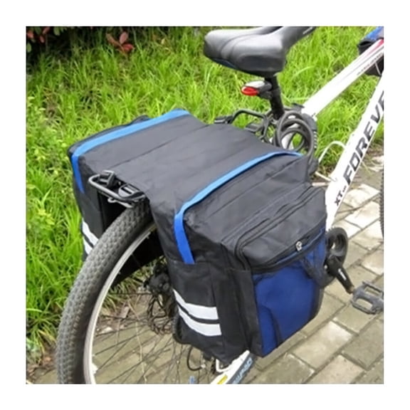 RENACLIPY Bike Saddle Bag for Rear Rack, Mountain Bike Trunk Storage, and Spacious 1 Piece