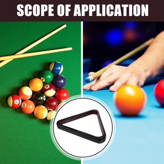 RENACLIPY Billiard Accessories Billiard Ball Holder Wood 1Set for Professionals