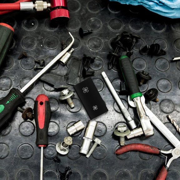 RENACLIPY Black ABS Car Knob Switch Cap Replacement for Easy Adjustment and Smooth