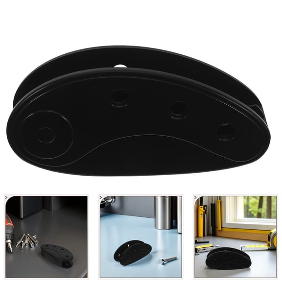 RENACLIPY Black Adjustable Treadmill Riser Block Incline Support Fitness Accessory 1 Count