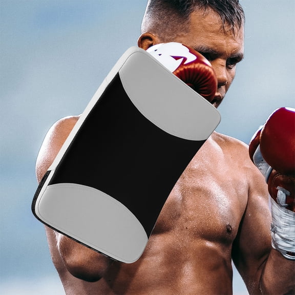 RENACLIPY Black Boxing Kick Shield Lightweight Design for Taekwondo and Kickboxing