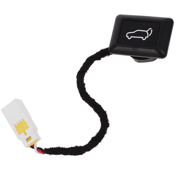 RENACLIPY Black Car Rear Trunk Release Switch Electric Vehicle Accessory for Smooth Trunk Opening