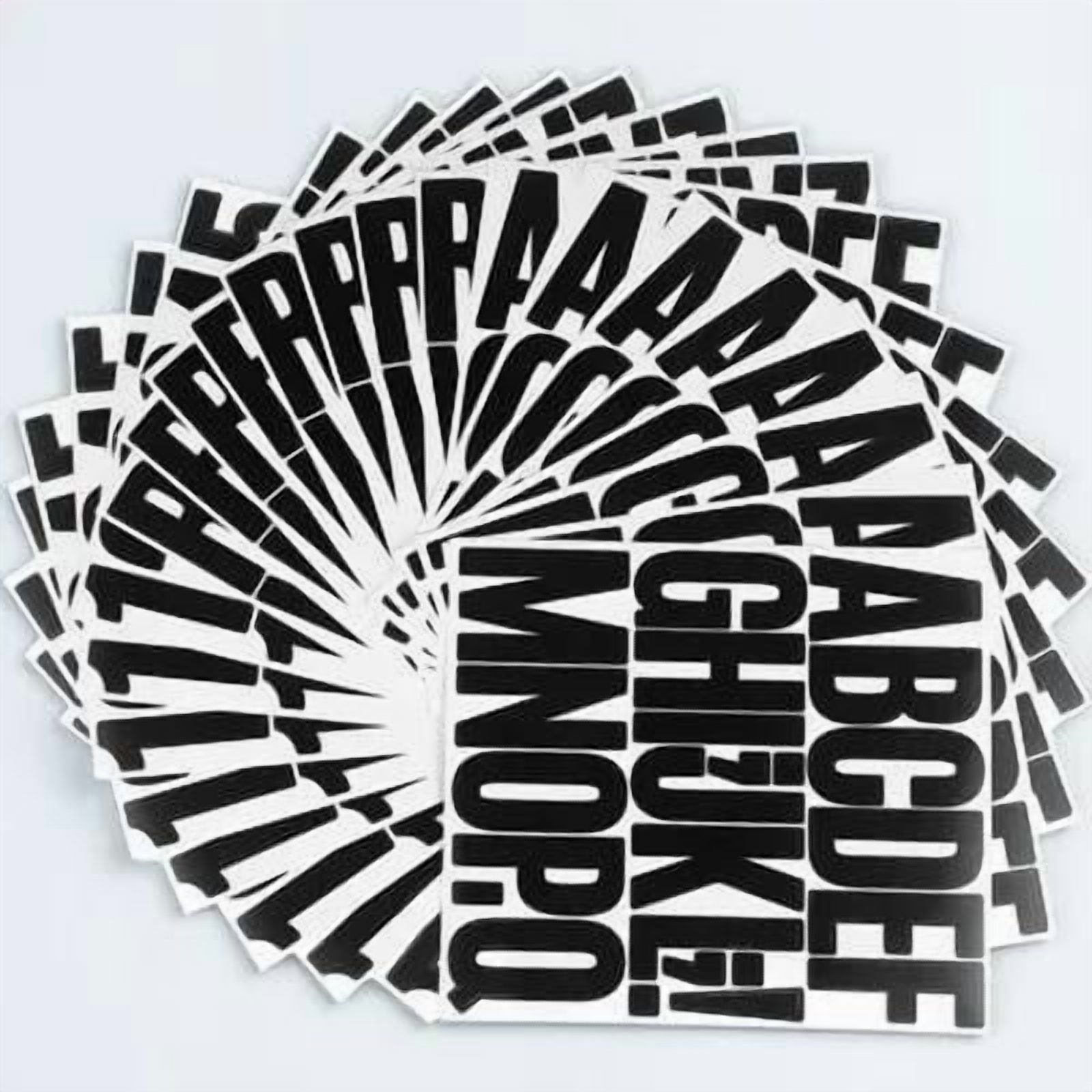 RENACLIPY Peel and Stick Letter Alphabet Stickers for Craft Scrapbook ...