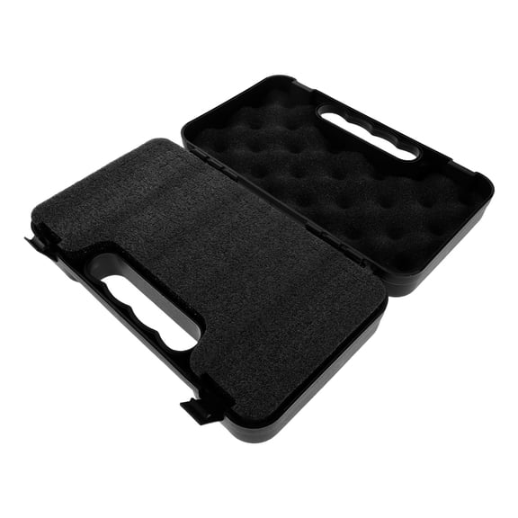 RENACLIPY Portable Hard Plastic Microphone Box for Safe Music Equipment Storage