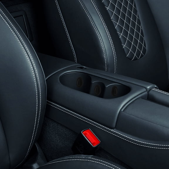 RENACLIPY Black Silicone Car Cup Holder Insert, Anti- Noise Reducing Cupholder Liner Mat for Auto Interior Accessories