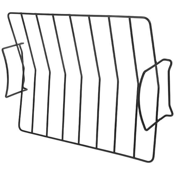 RENACLIPY Multifunctional Bbq Rib Rack with Boatshaped Design for Grilling Ribs Sausage and Chicken
