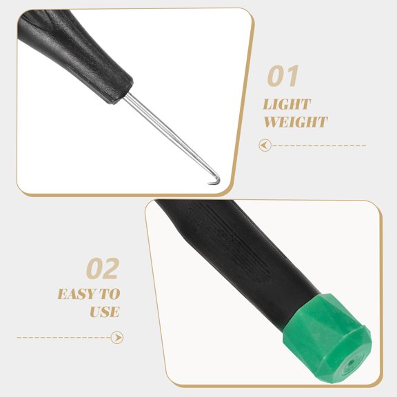 RENACLIPY Black Stringing Wire Pulling Tool for Racket Maintenance and Precise Stringing