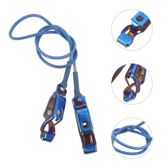 RENACLIPY Blue Fencing Foil Cable Cord with Insulated Wire for Stable Signal Transmission