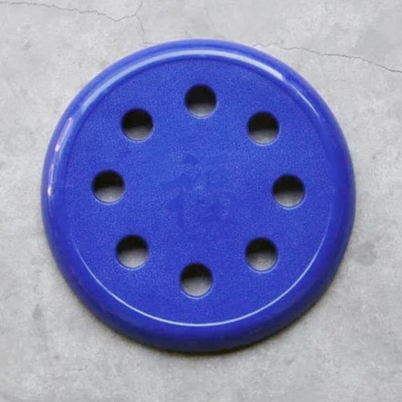 RENACLIPY Plastic Blue Round Stool Seat Replacement Part Easy Assembly Bar Stool Accessory