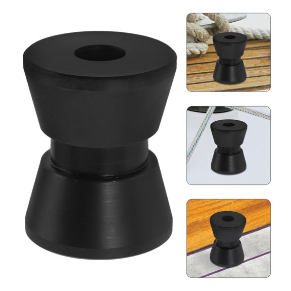 RENACLIPY Bow Mounted Anchor Roller Nylon for Small Boats with Compact Marine Grade Anchor Pulley System