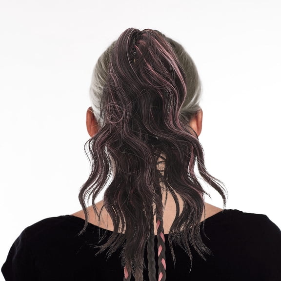 RENACLIPY Highlight Braids with Clips for Women, Everyday Wear Hair Accessories, 1 Pack