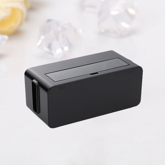 RENACLIPY Cable Management Dust Protection Water Resistance Abs Plastic Cable Storage Case 1Pcs 9.9x4.8x4.3in