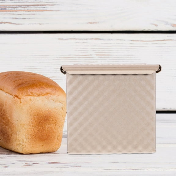 RENACLIPY Non-Stick Aluminum Alloy Cake Loaf Pan Set with Lids, Baking Tins for Easy Homemade Bread and Cakes