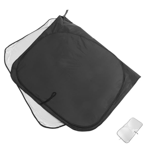 RENACLIPY Plated Silver Front Windshield Car Sunshade Blocks Sunlight Provides Privacy Insulates Heat