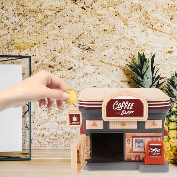 RENACLIPY Plastic Bank with Sleek Cafeteria Design, Perfect for Game Use and Secure Storage