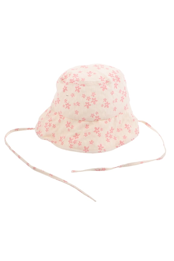 Women's Casual Bucket Hat with Floral Pattern, Wide Brim for Sun , Perfect for Beach and Hiking