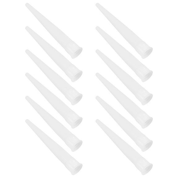RENACLIPY  50pcs Reusable Caulking Nozzle Tips for Clean Sealing Jobs 3.90.70.7in