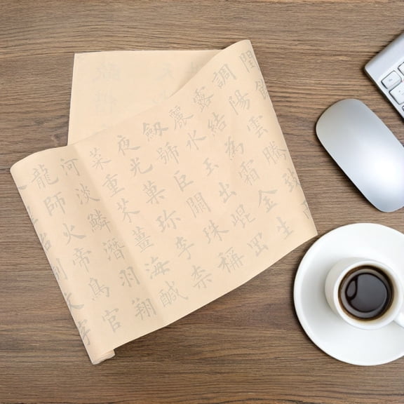 RENACLIPY Chinese Xuan Paper Beige for Writing Practice Regular Script Art Supplies